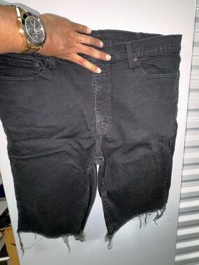 Levi's Black Men's Jean Shorts